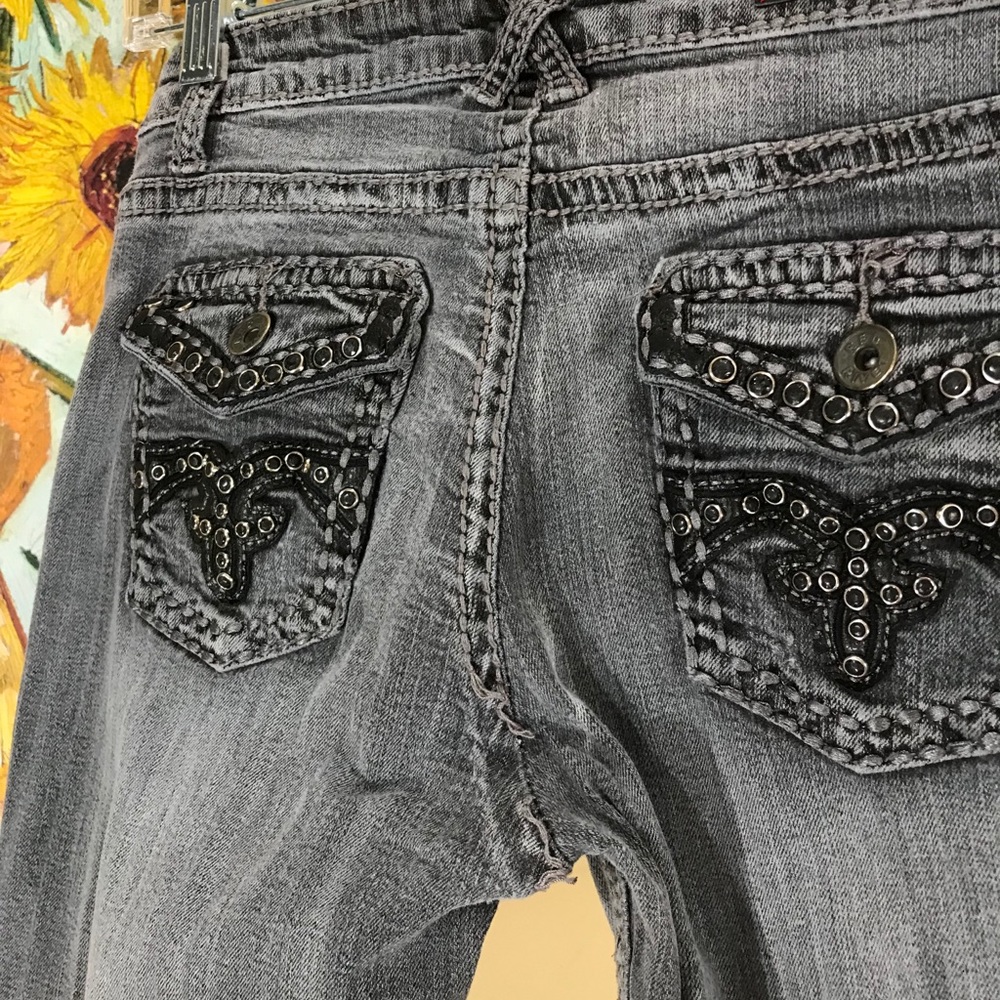 Red Rivet Jeans - Picture 11 of 16